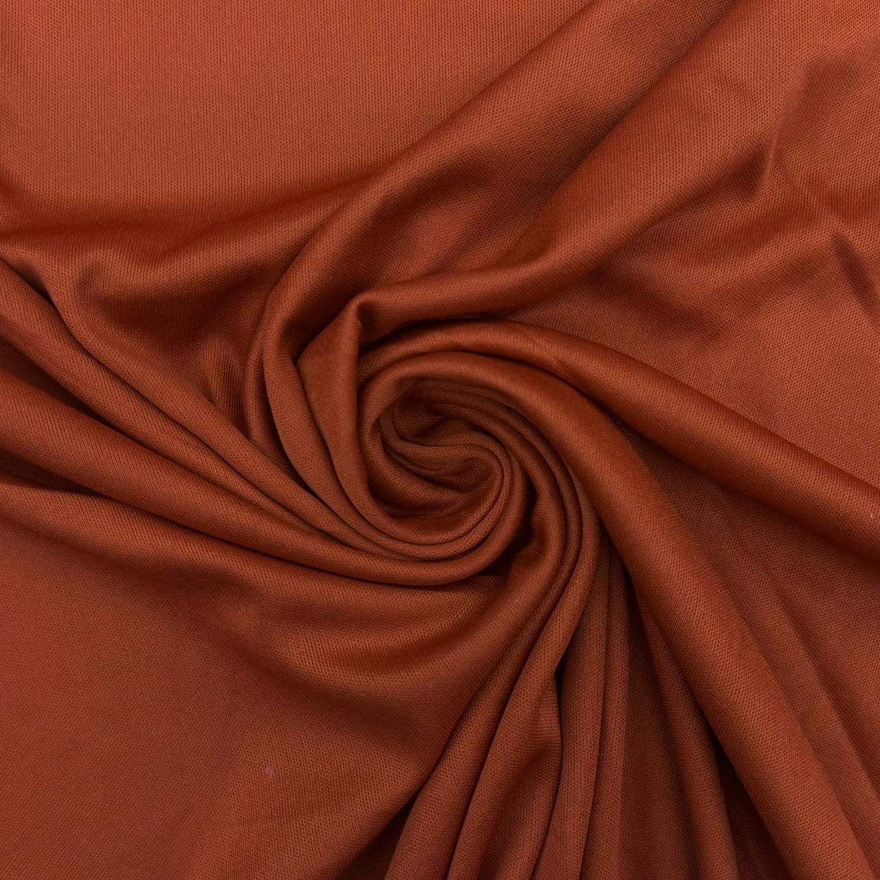 Malha Helanquinha Tensionada Terracota