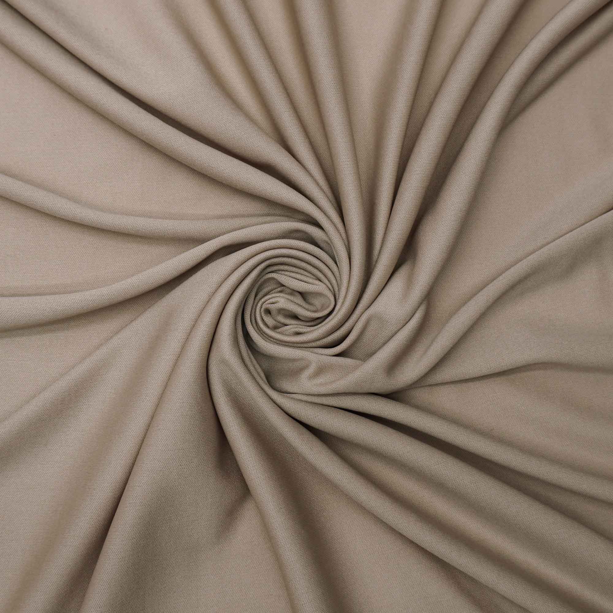 Malha de Algodão Bege BLACK