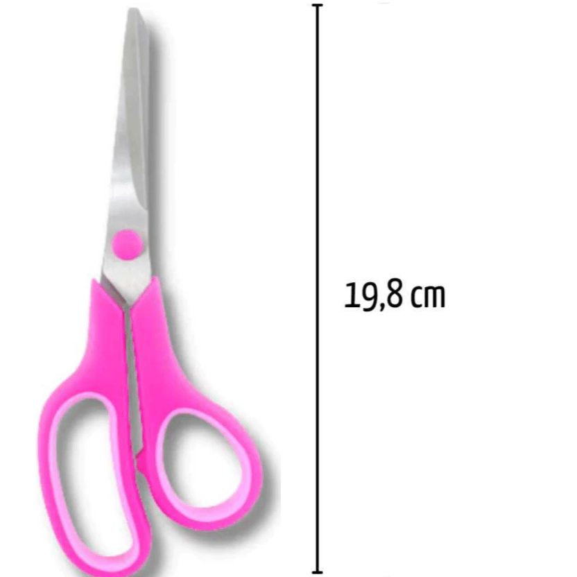 Tesoura Comfort 7,75" Circulo