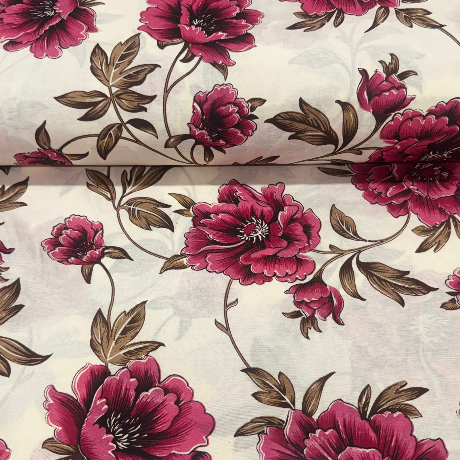 Lençol Elegance Flores Grandes Rosas 