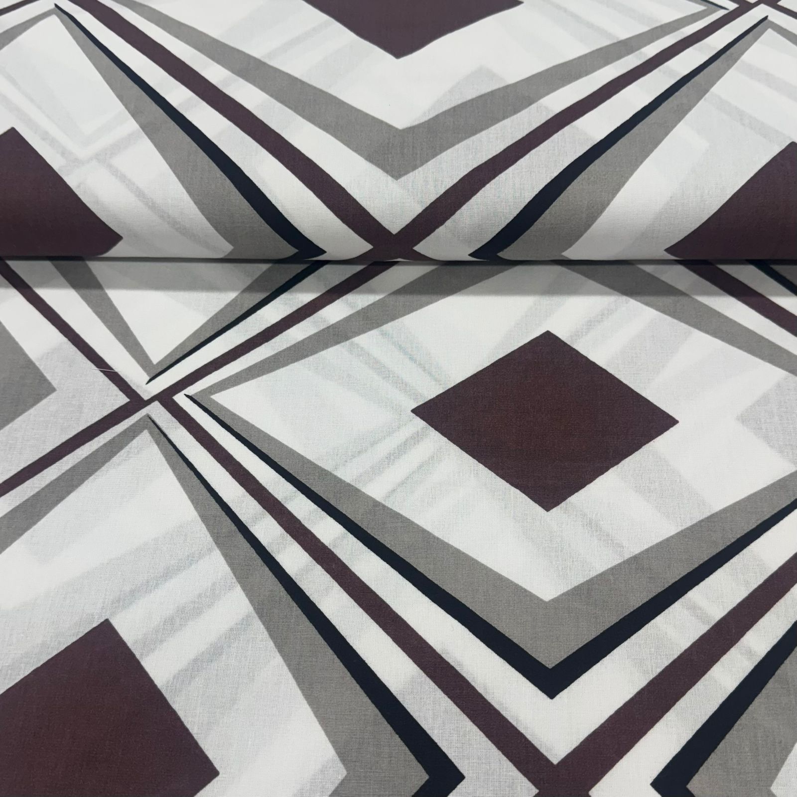 Percal 150 Fios Diamantes Geométrico