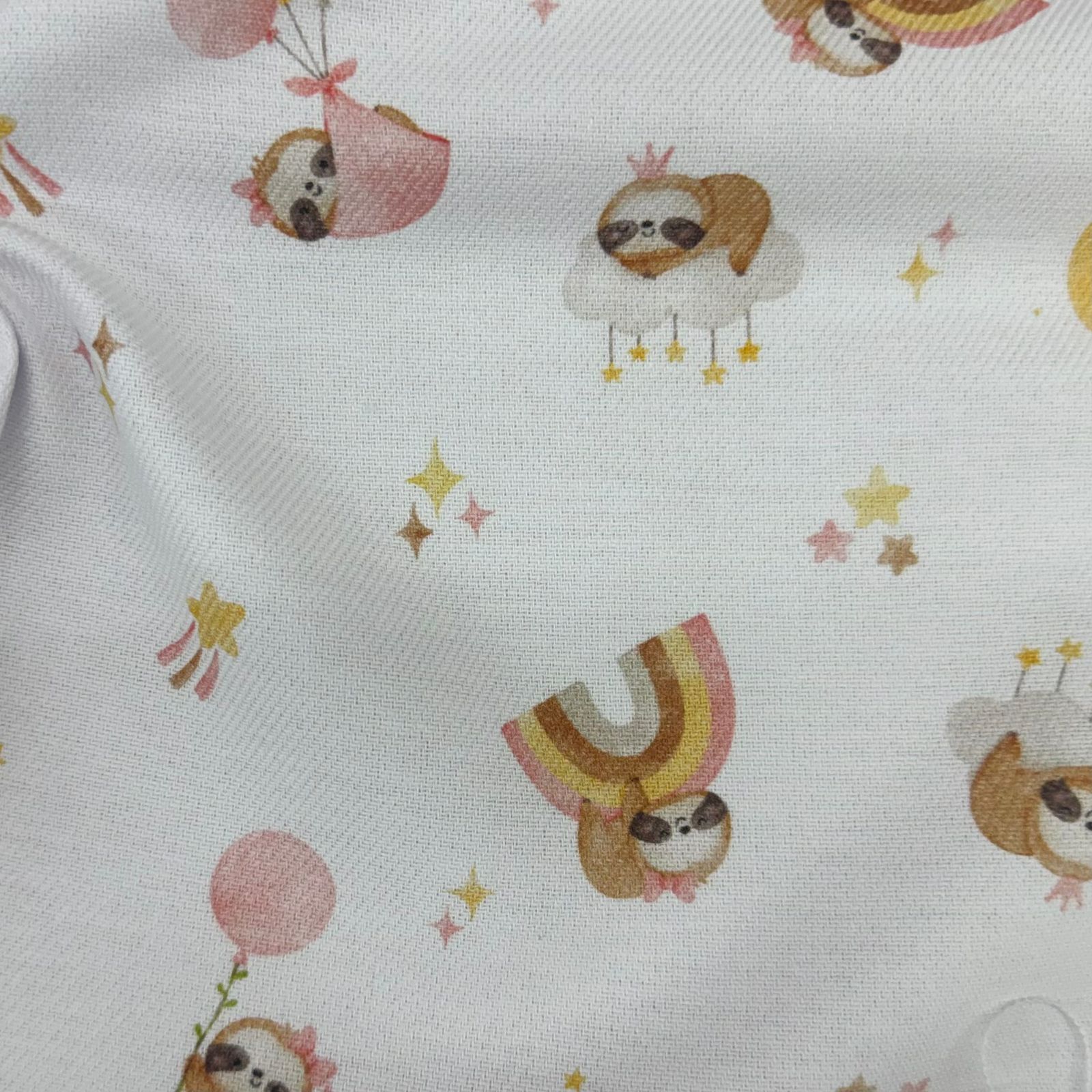 Flanela Cueiro Digital Preguiçinhas dos Sonhos