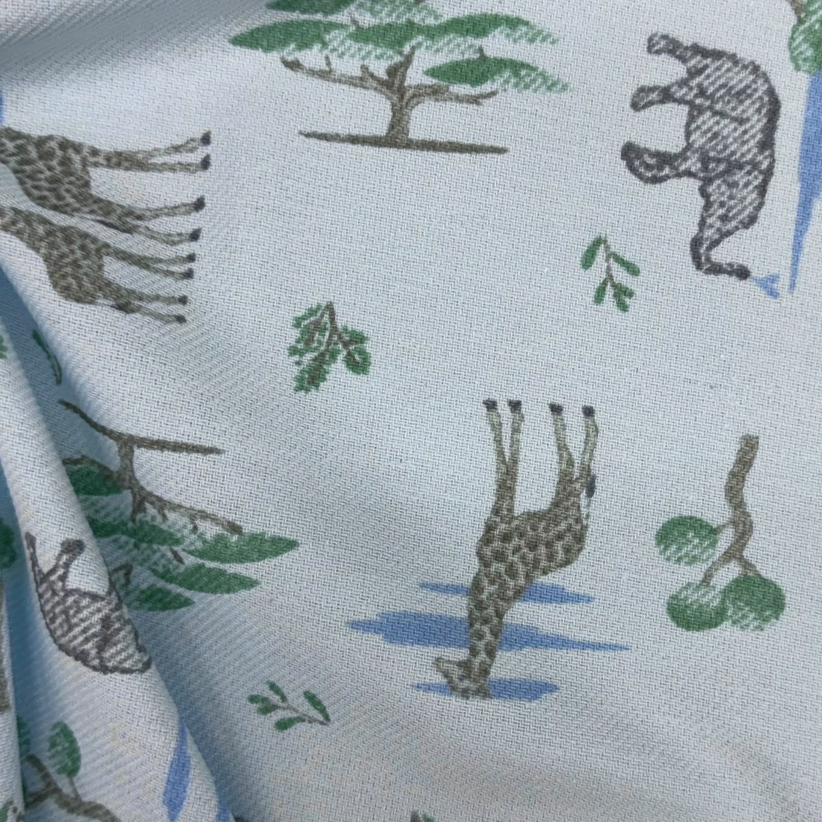 Flanela Cueiro Girafas