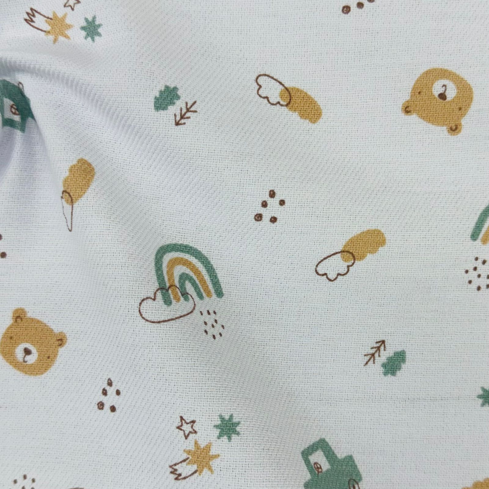 Flanela Cueiro Premium Ursinhos e Variedades