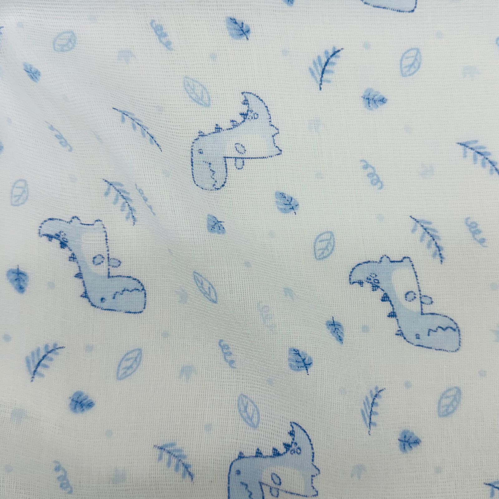 Fralda Dupla Dinos 80x80cm  