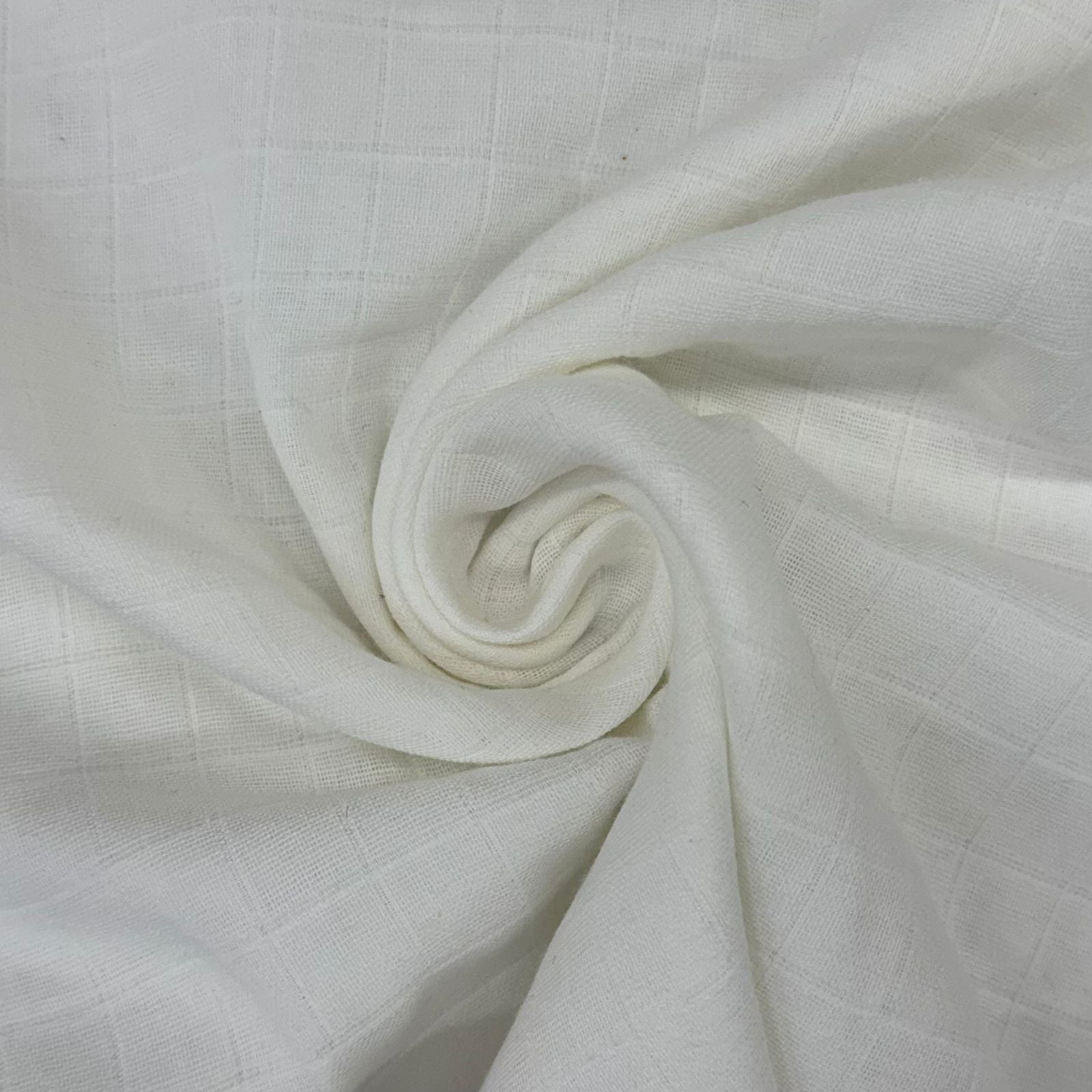 Fralda Quadriculada Off White 