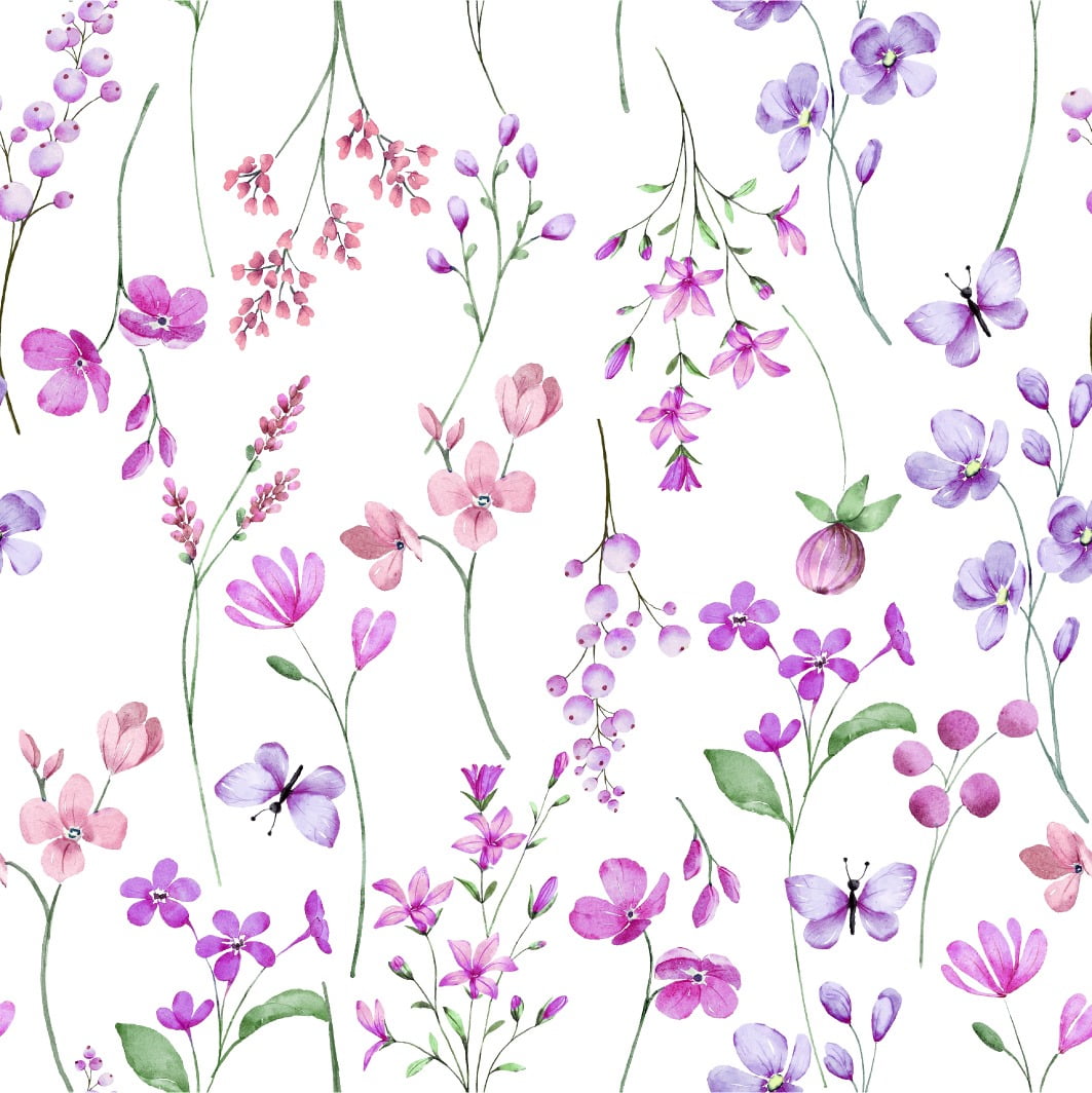 Fustão Digital Flores Lindas 