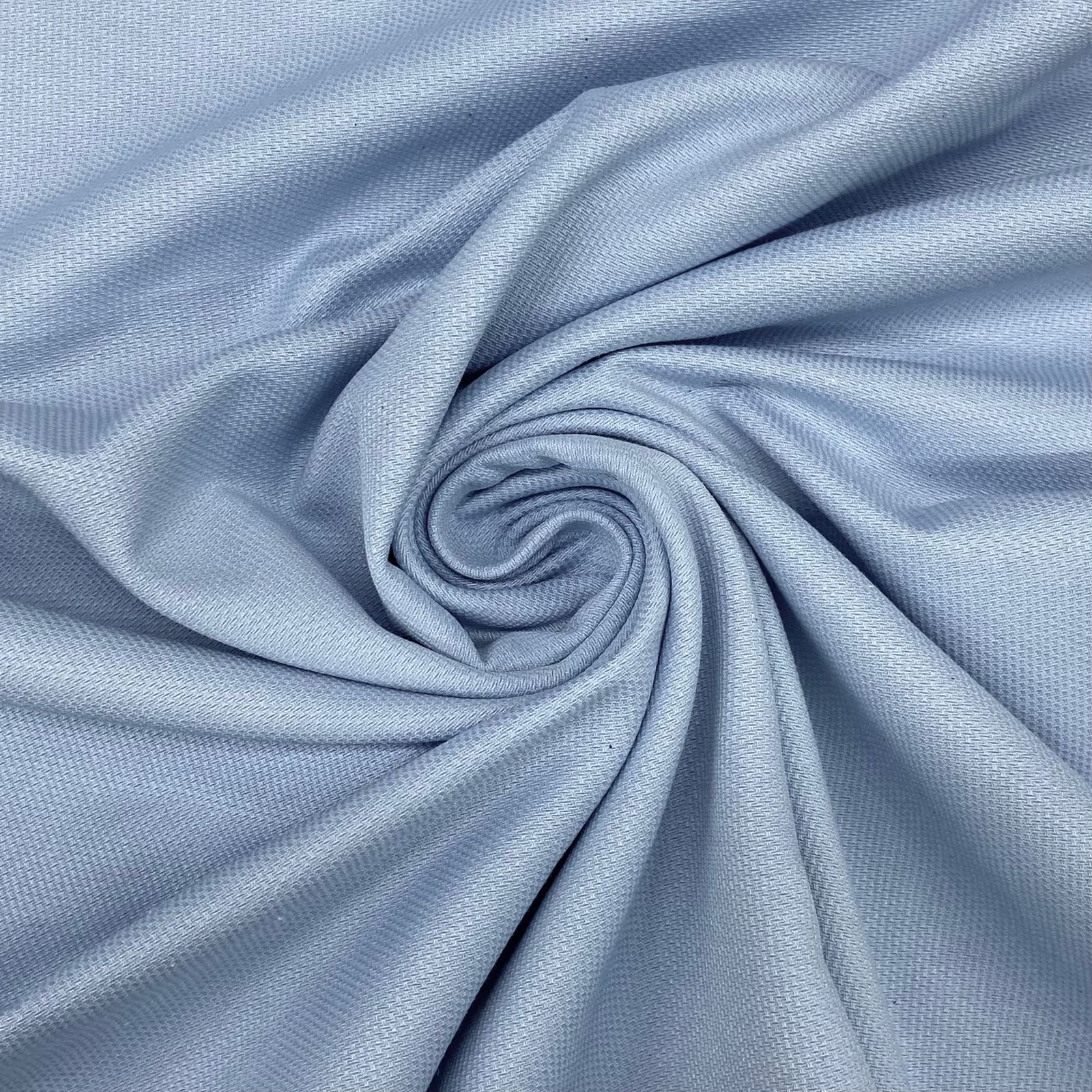 Fustão Liso Azul Bebê
