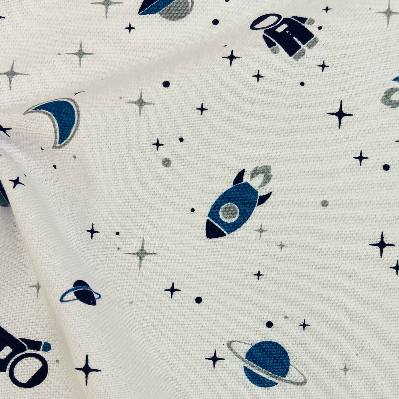 Flanela Cueiro Premium Astronauta