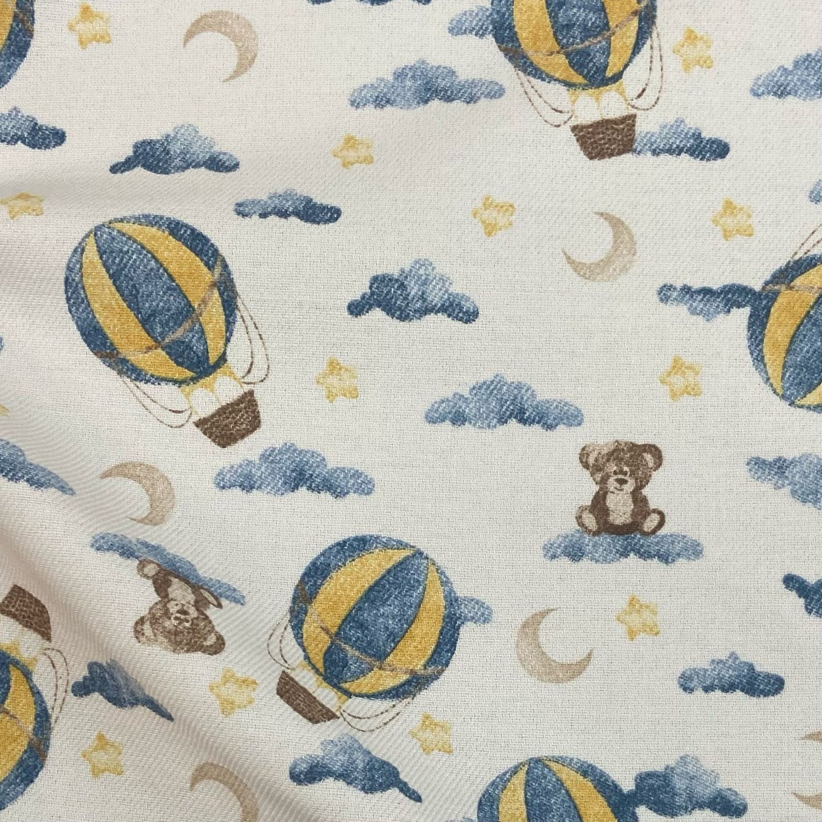 Flanela Cueiro Premium Balões Mágicos 