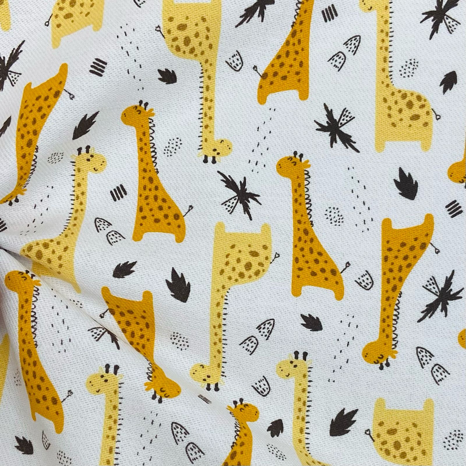 Flanela Cueiro Premium Girafinhas