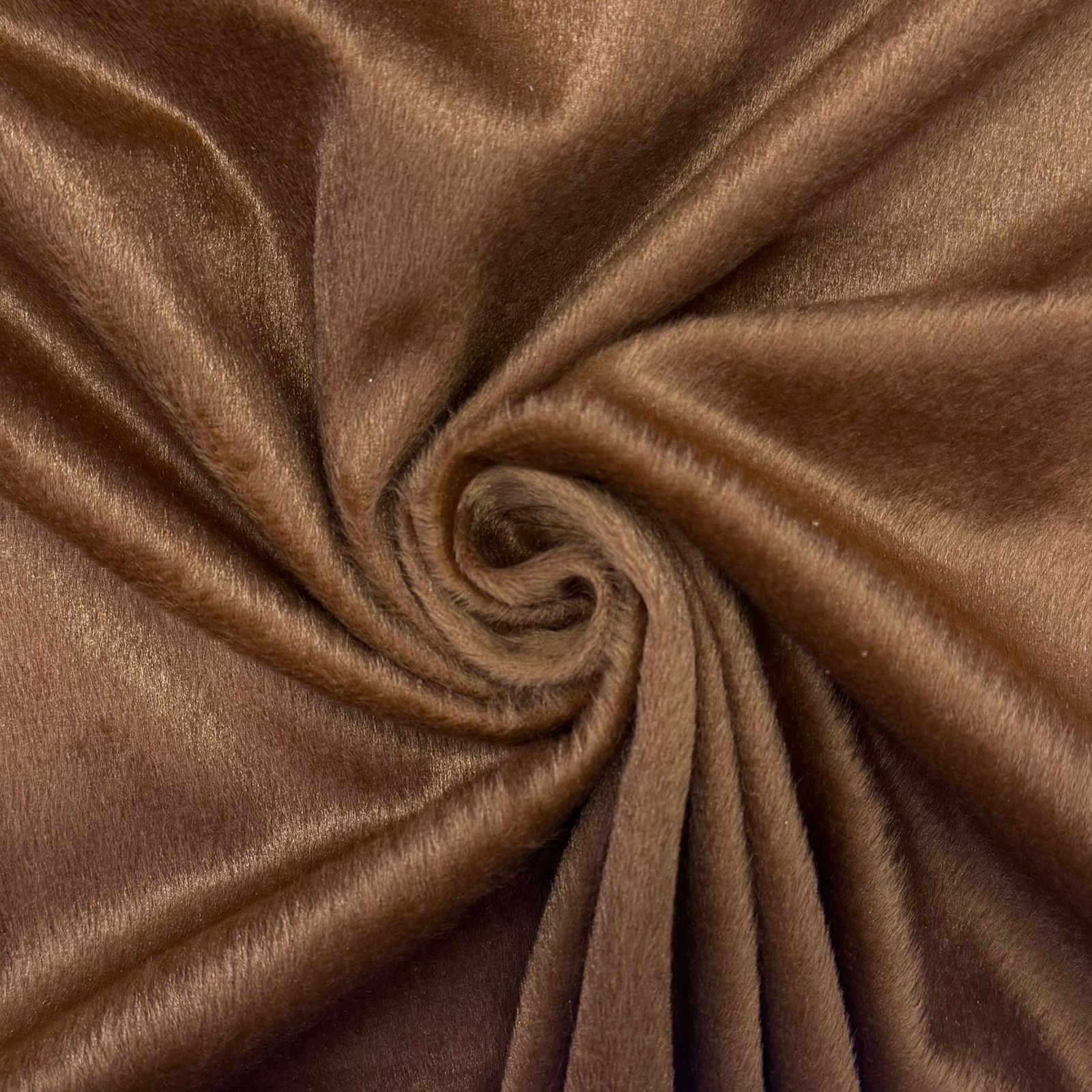Tecido Velboa Marrom