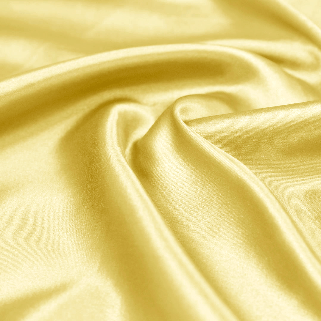 Cetim com Elastano Amarelo Claro