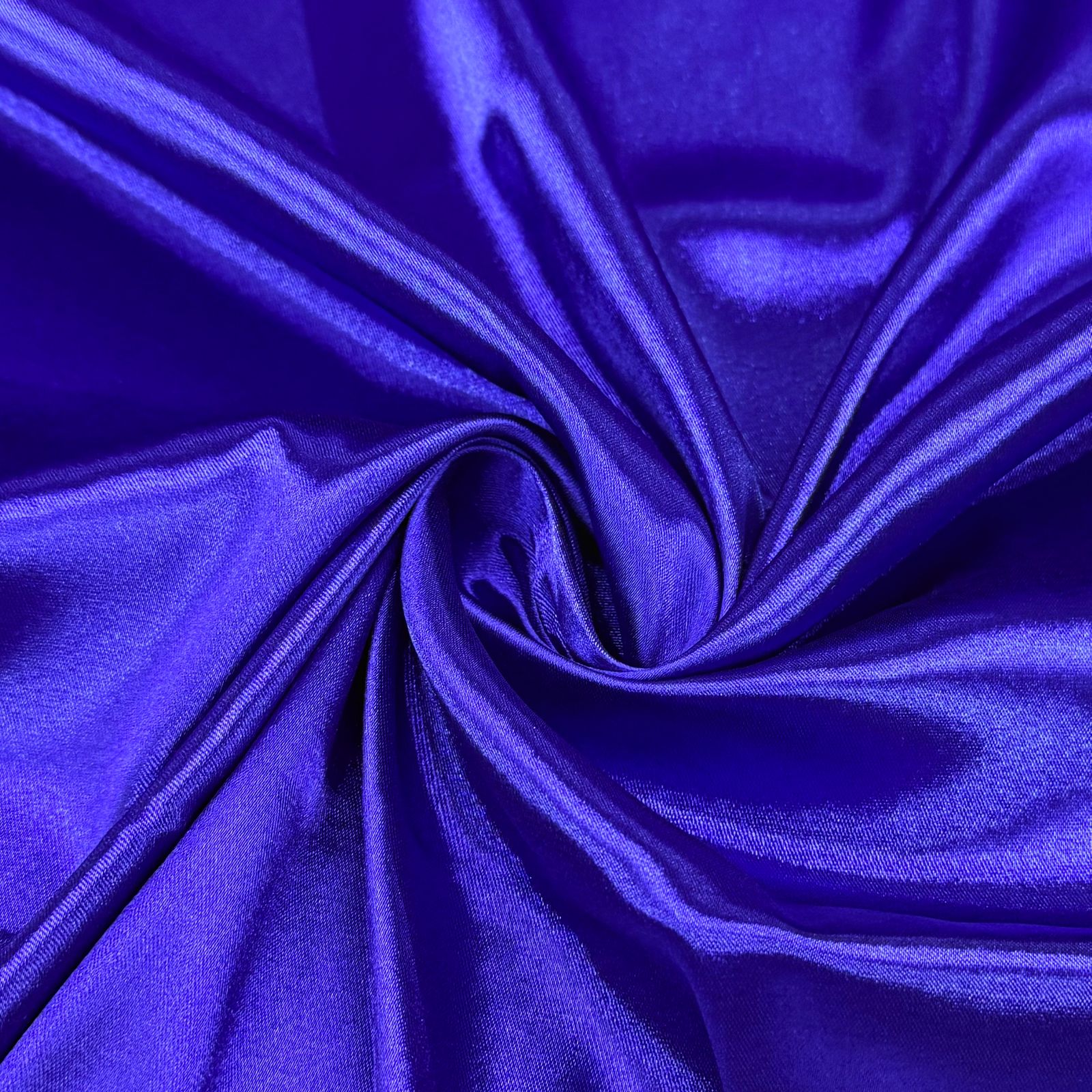 Cetim com Elastano Azul Bic