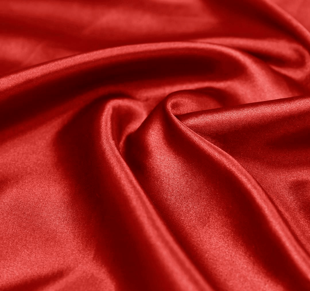 Cetim com Elastano Vermelho Escuro