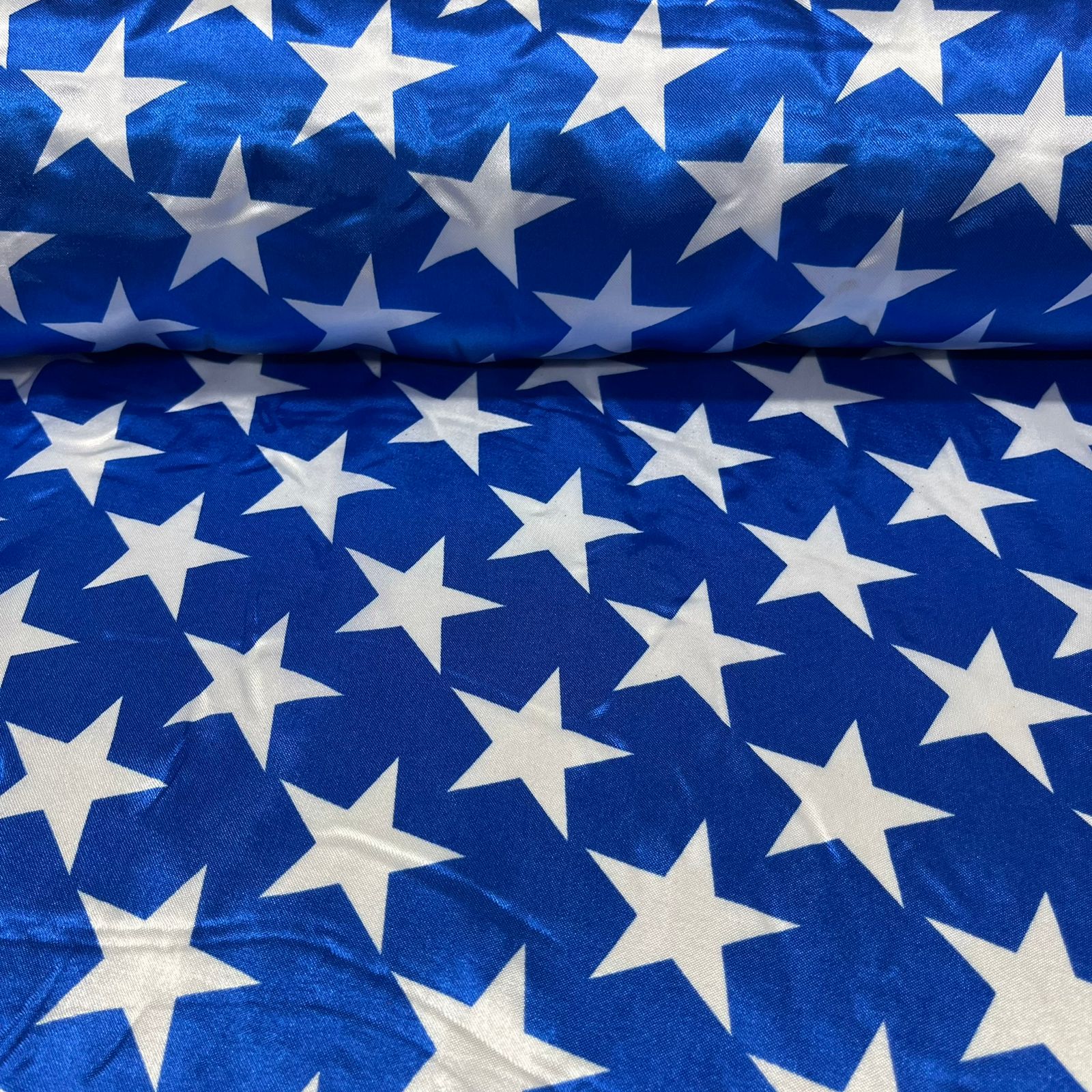 Cetim Estrelas Mulher Maravilha BLACK