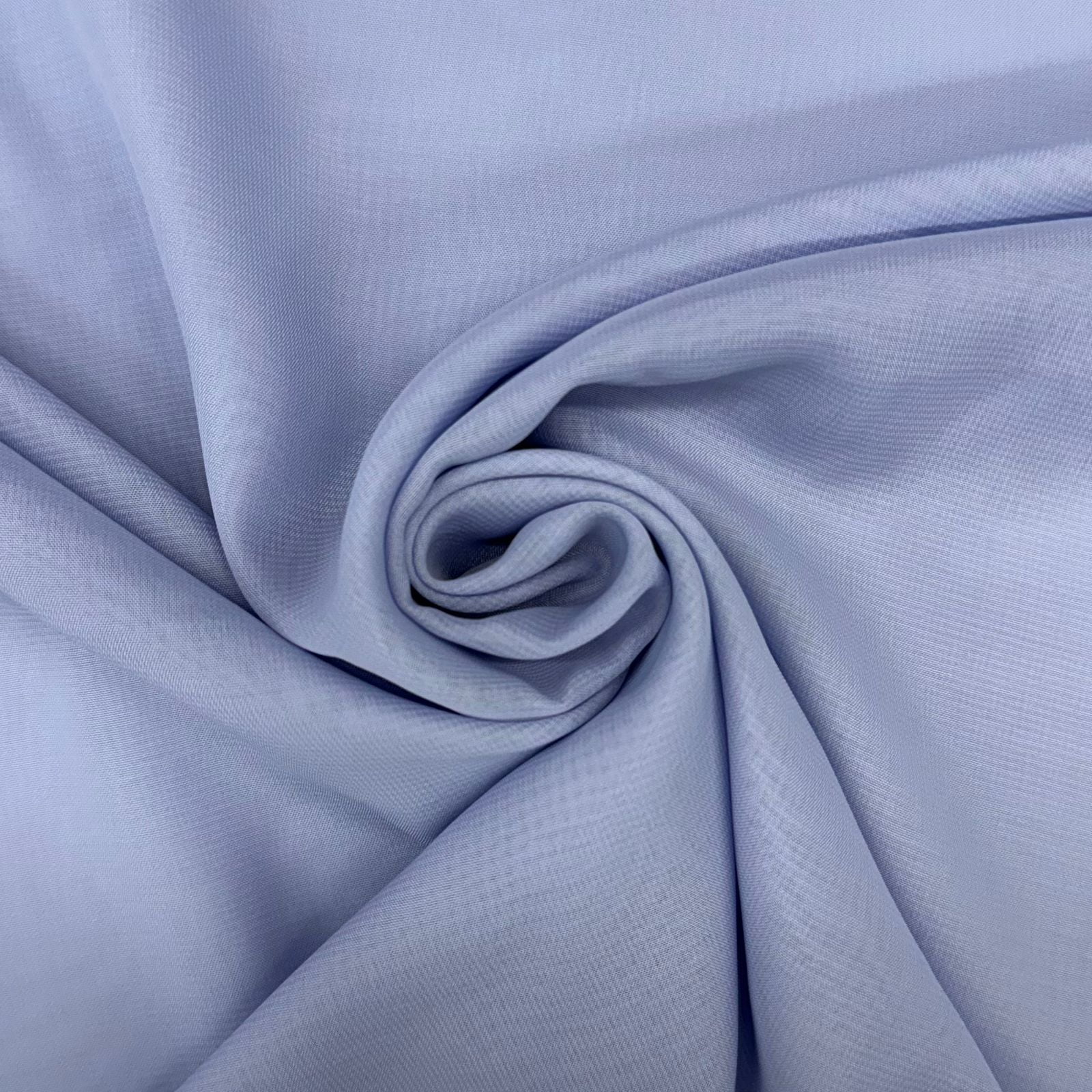 Musseline Chiffon Azul