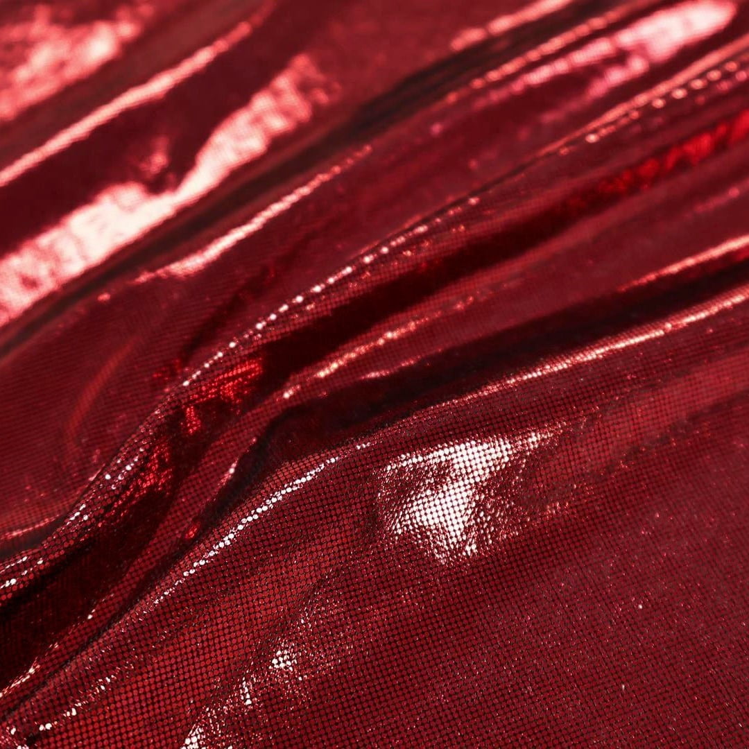 Tecido Lamê Vermelho