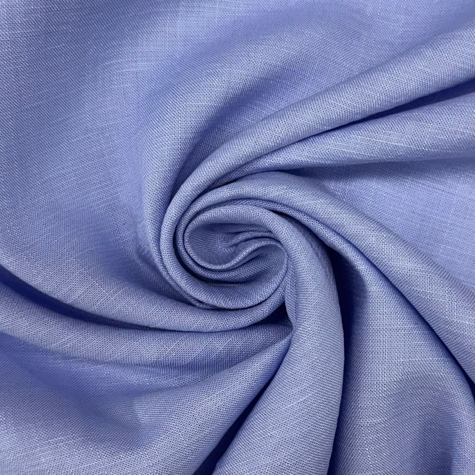 Linho Puro Azul Bebê