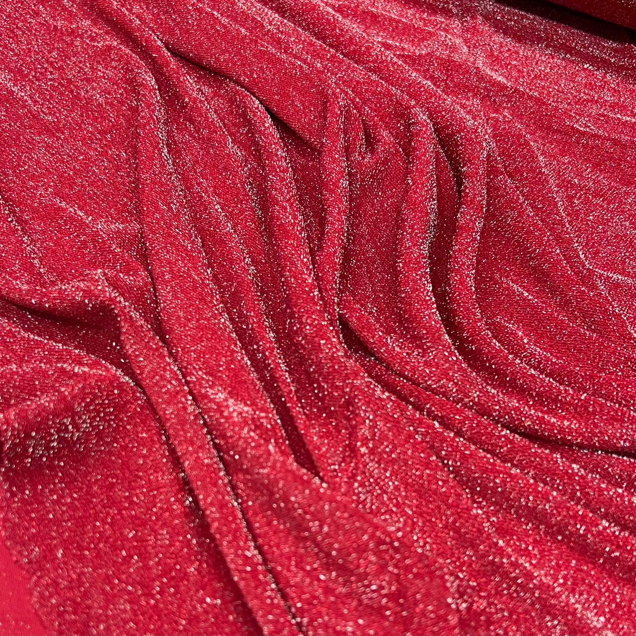 Lurex Sparkle Vermelho