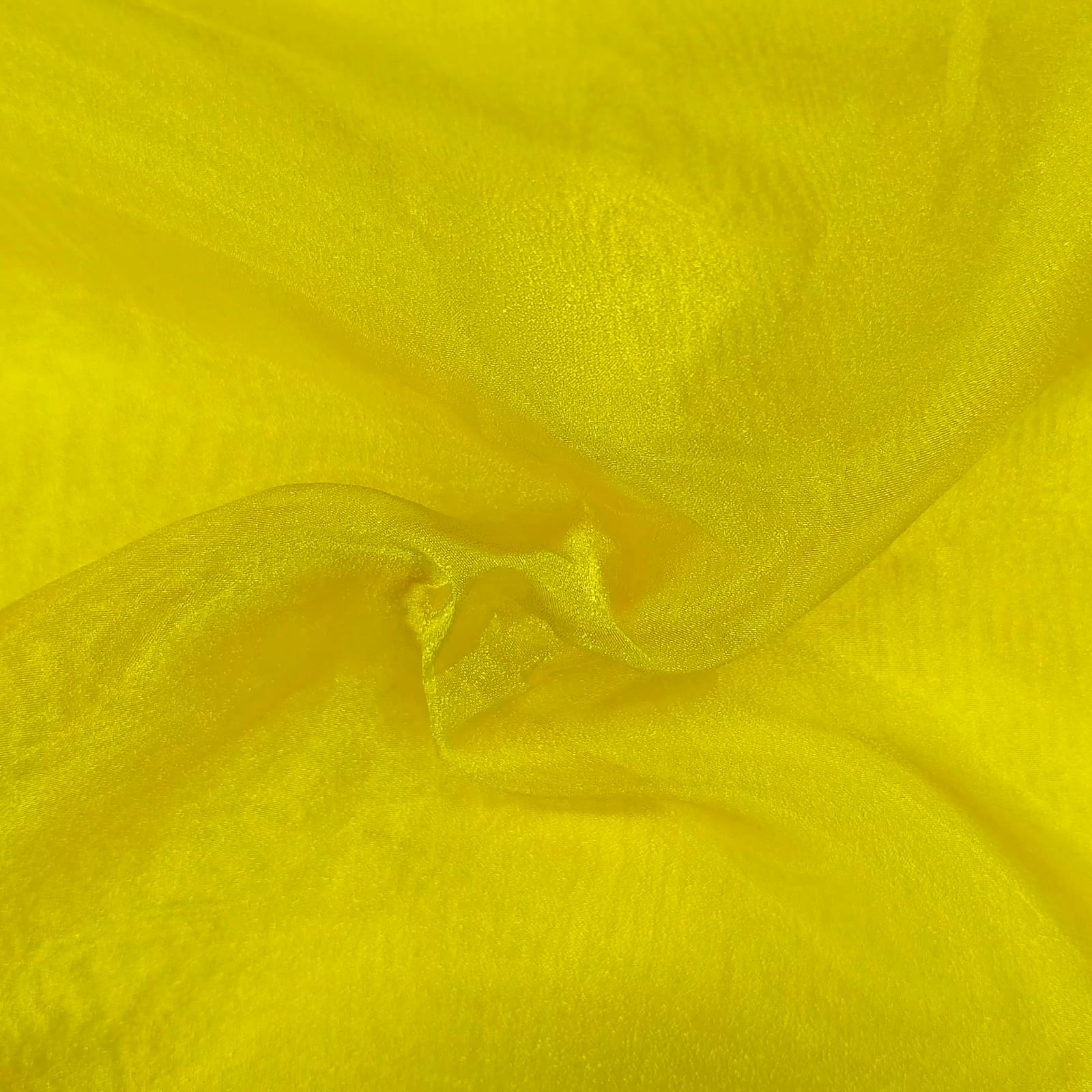 Organza Cristal Amarelo Sol