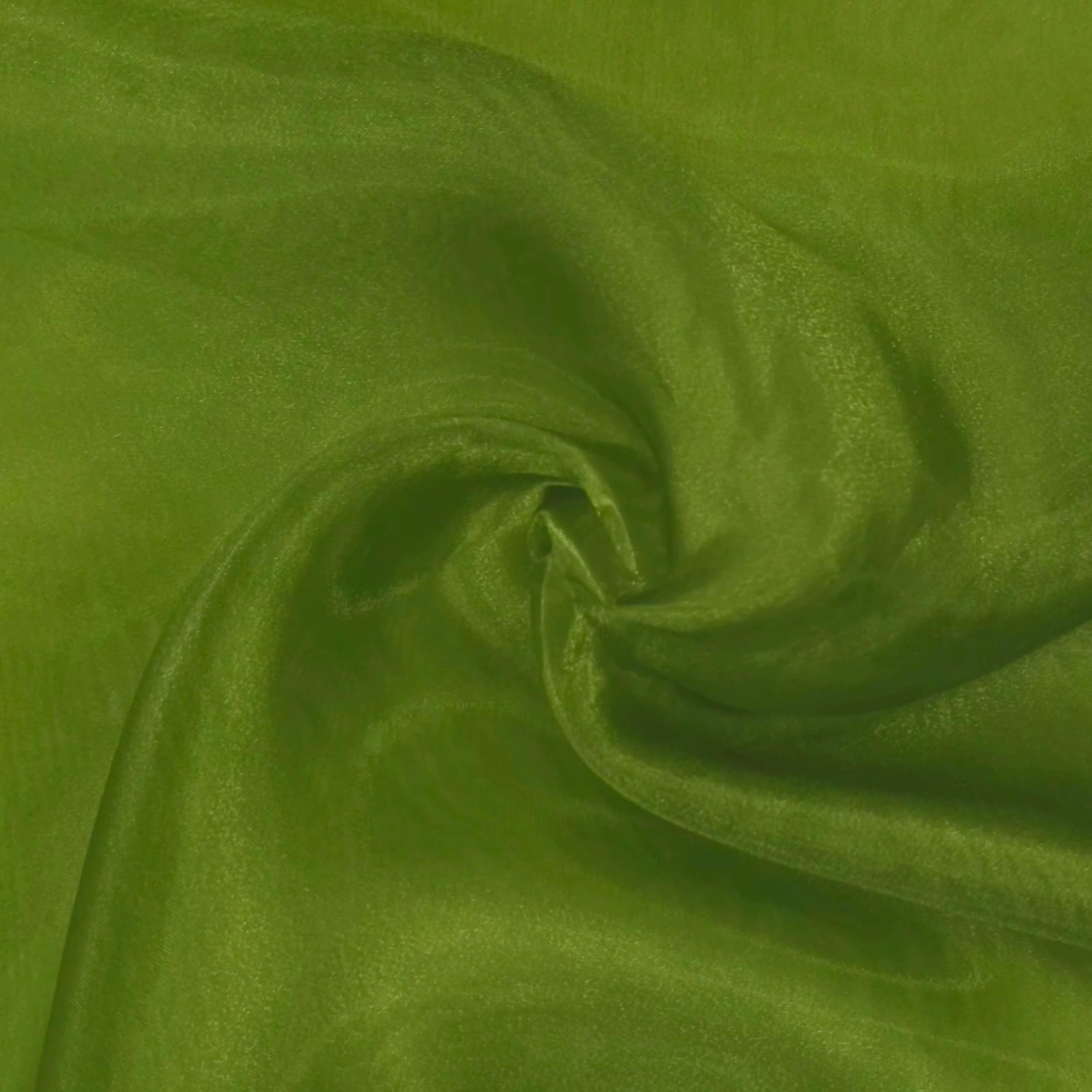 Organza Cristal Verde Oliva