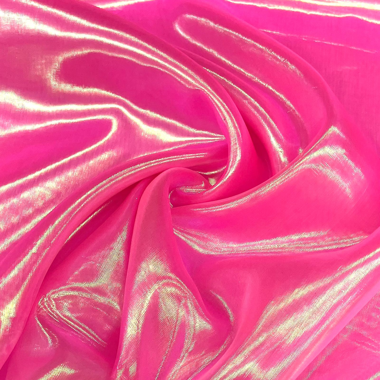 Organza Holografica Furta-Cor Rosa