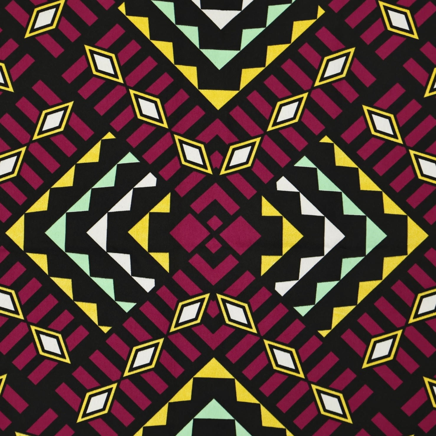 Oxford Africano Geometria Roxa 