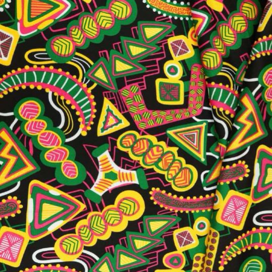 Oxford Africano Ritmo Tribal Urbano Tons de Verde