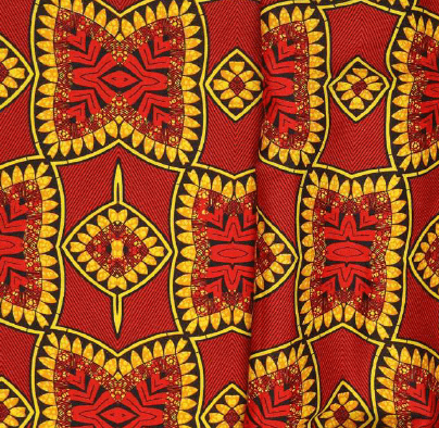 Oxford Africano Vermelho