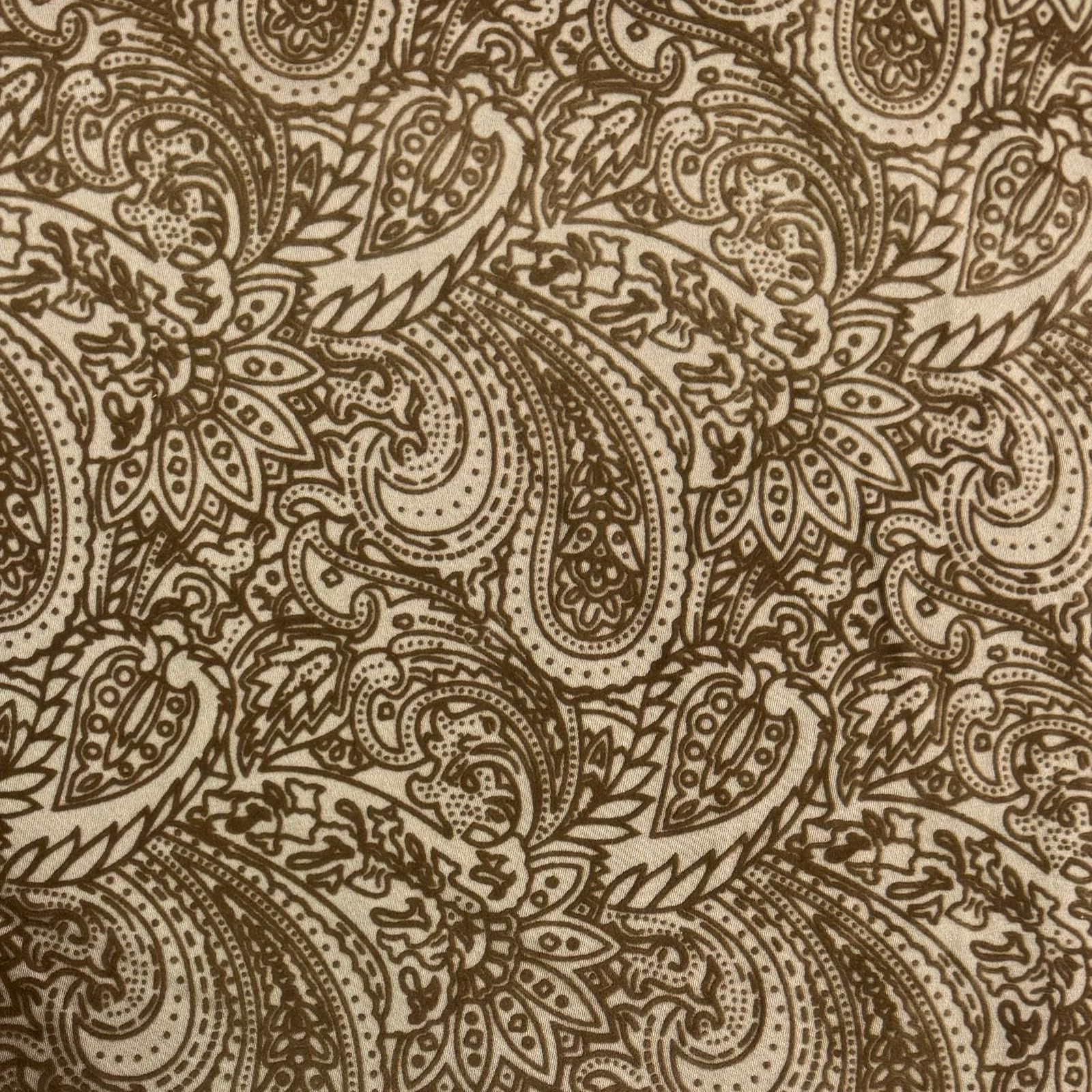 Sarja com Elastano Estampada Paisley LIVE