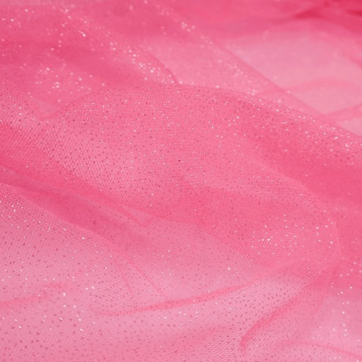 Tule Glitter Rosa Bailarina Sobretom