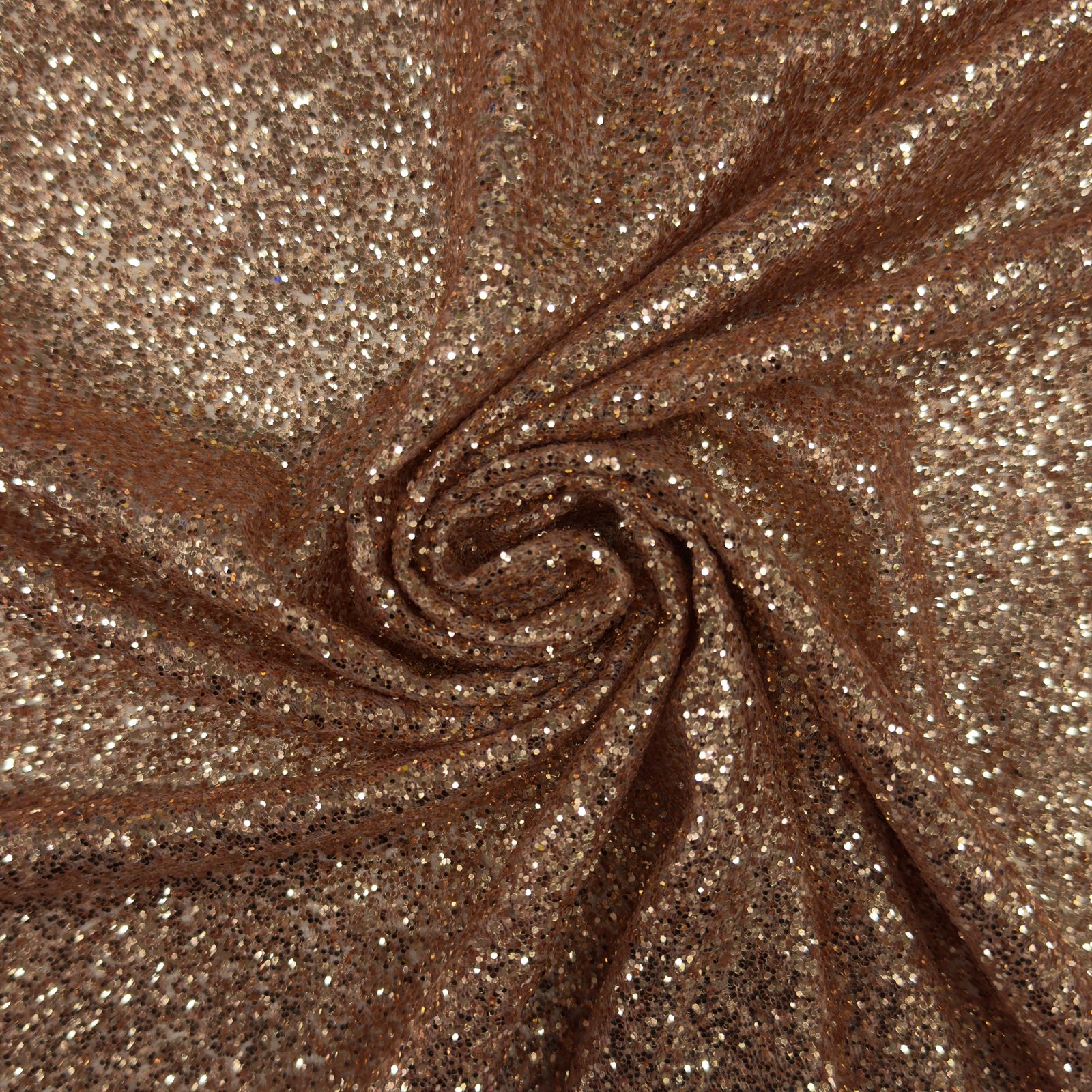 Tule Glitter Pesado Rosê