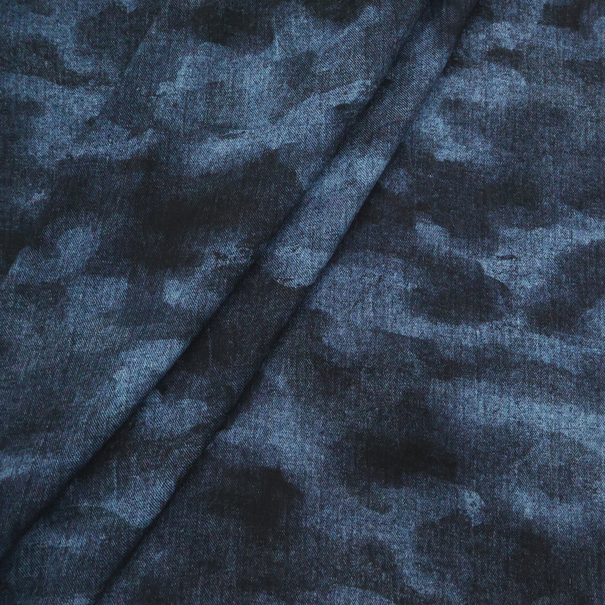 Viscolinho com Elastano Névoa Azul