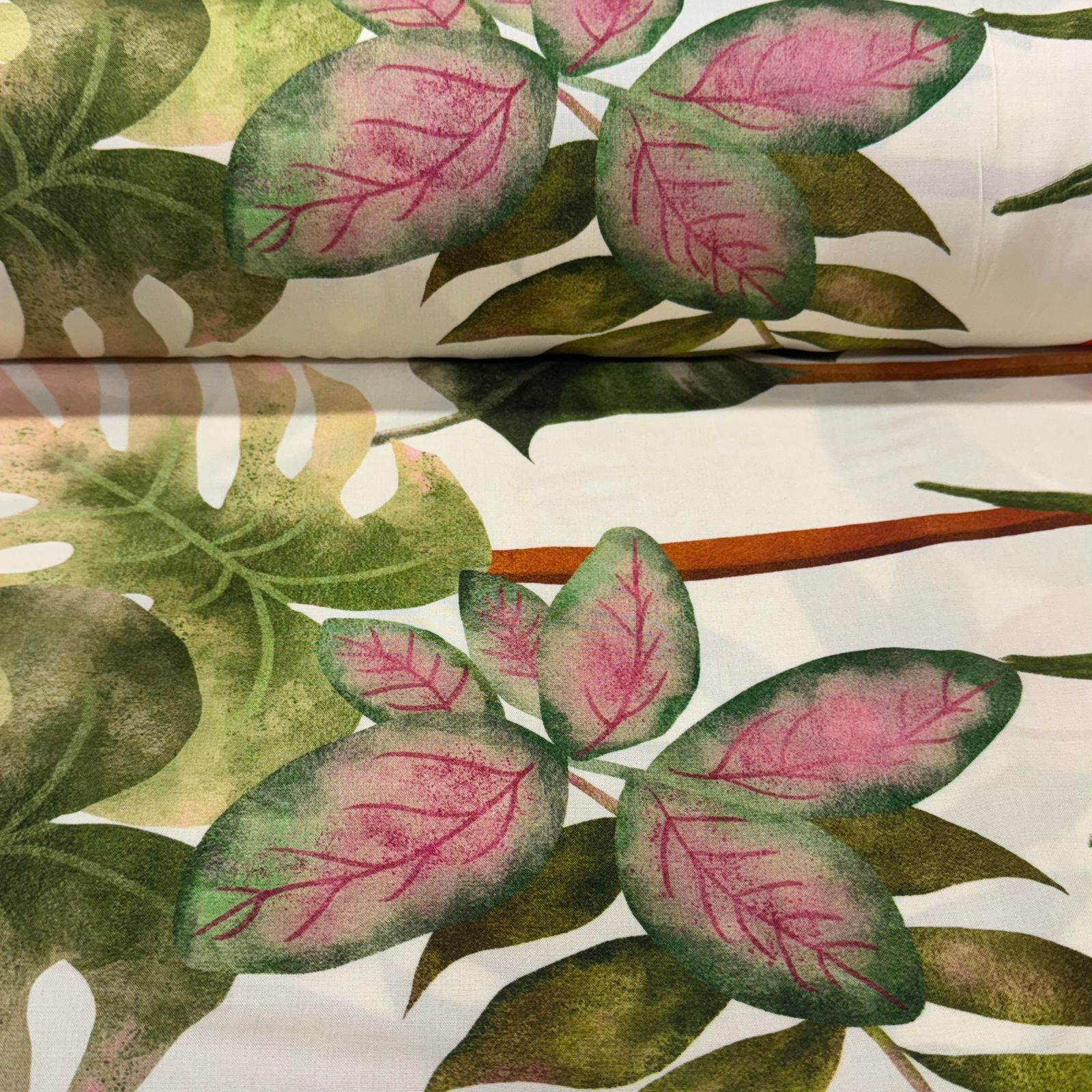 Viscose Farm Folhagem tropical