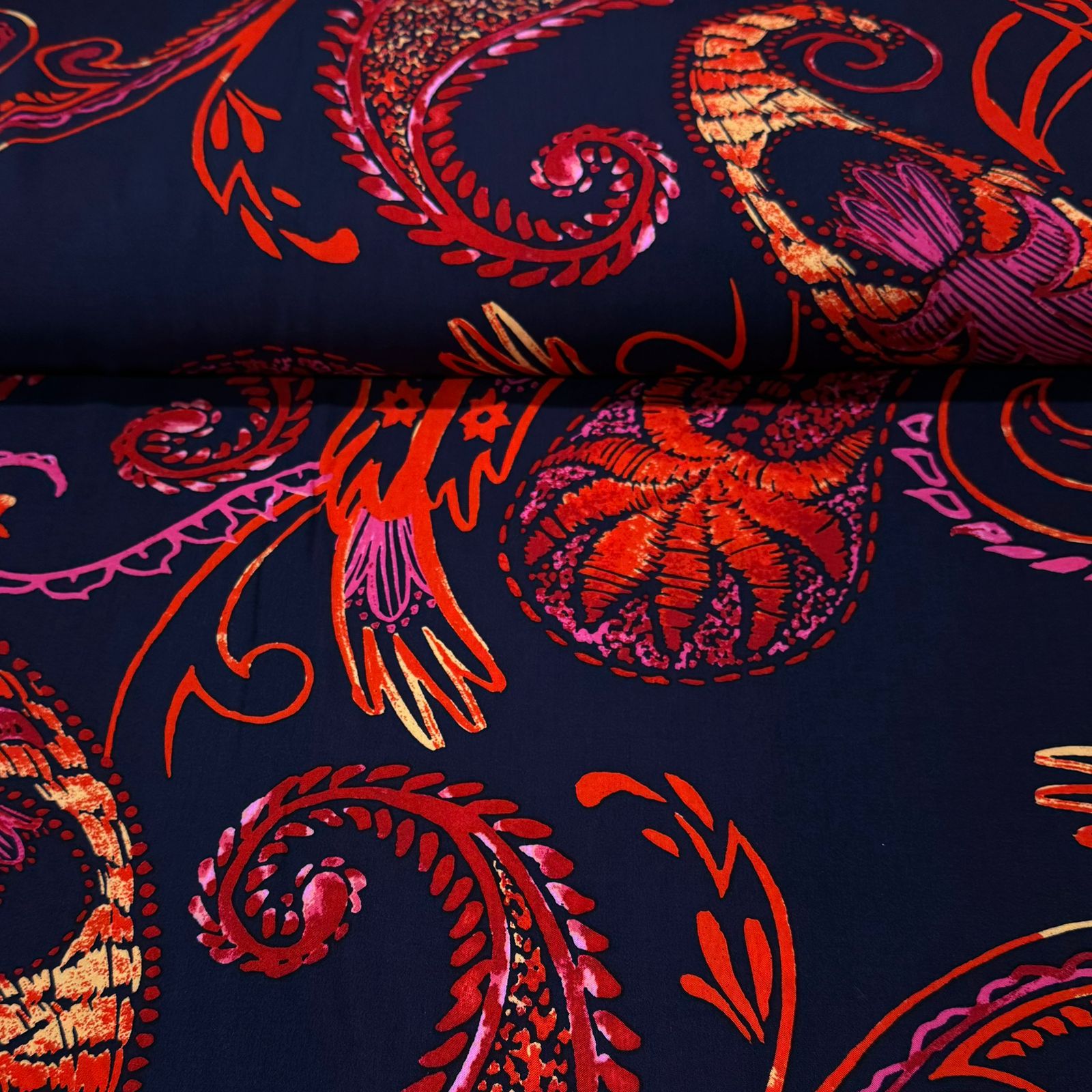 Viscose Fogo Oriental