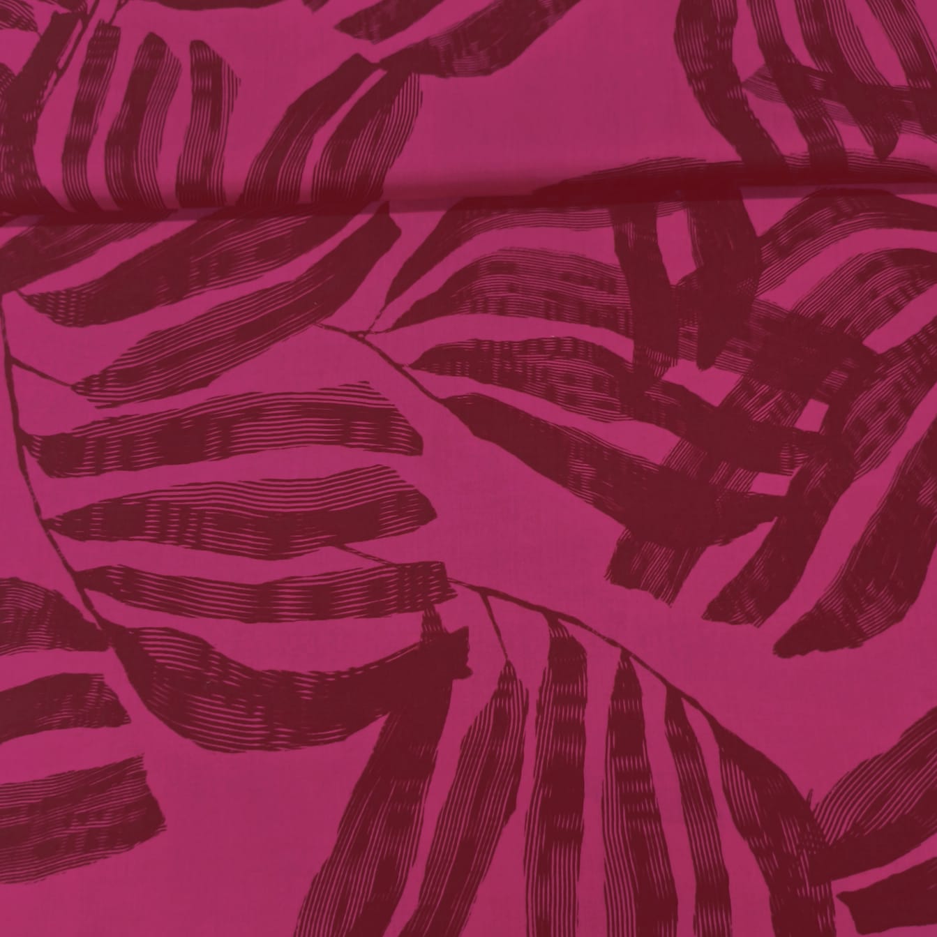 Viscose Folhagem Pink