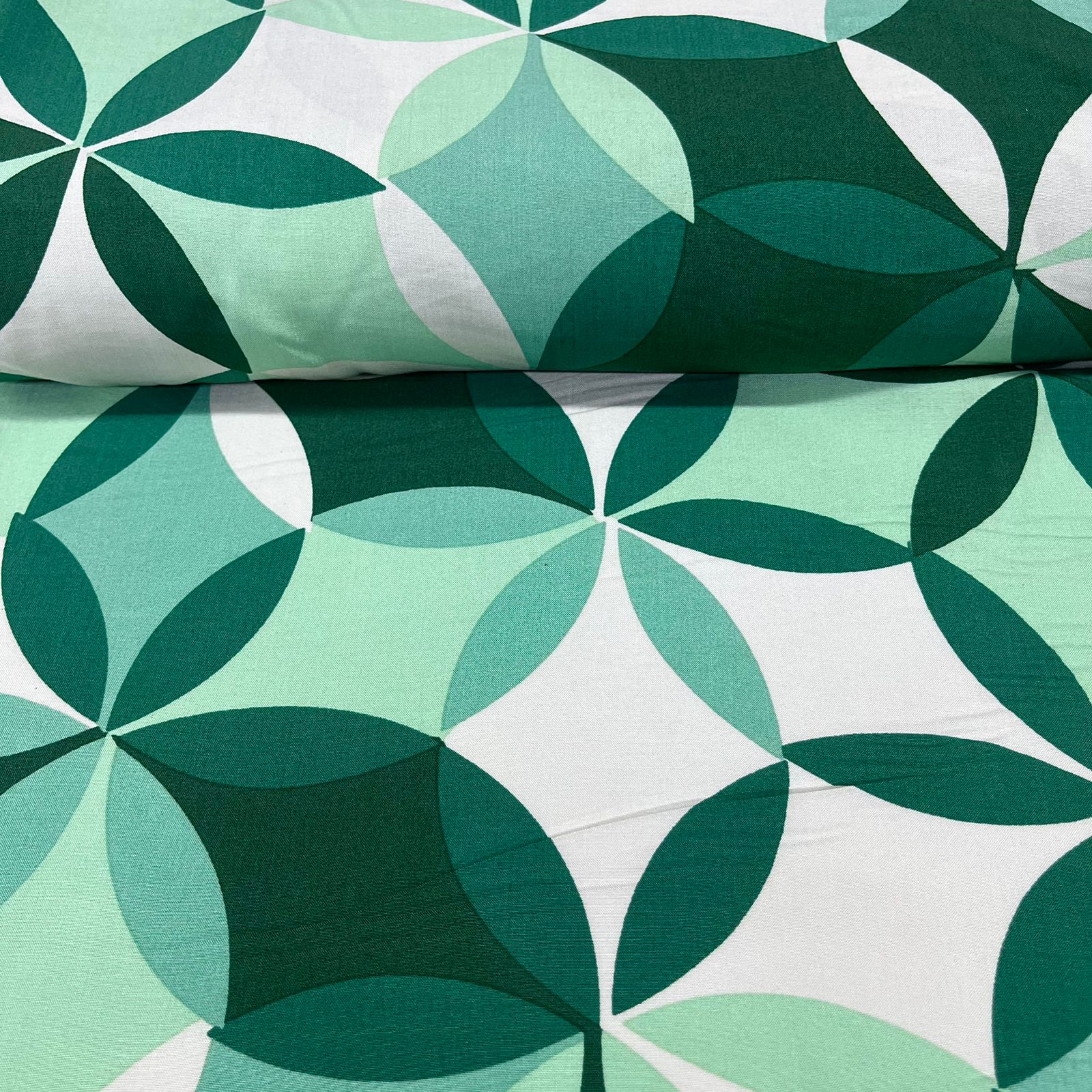 Viscose Mosaico Verde