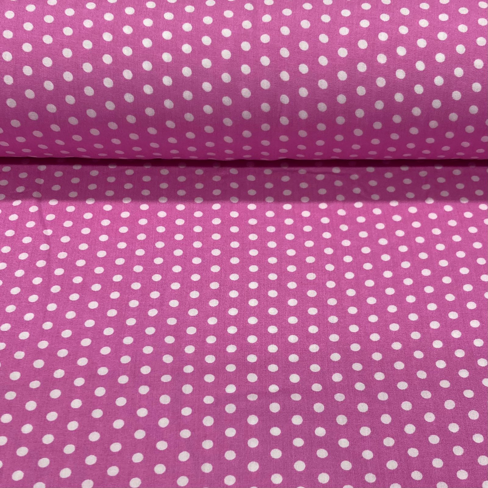 Viscose Petit Poa Pequeno Rosa