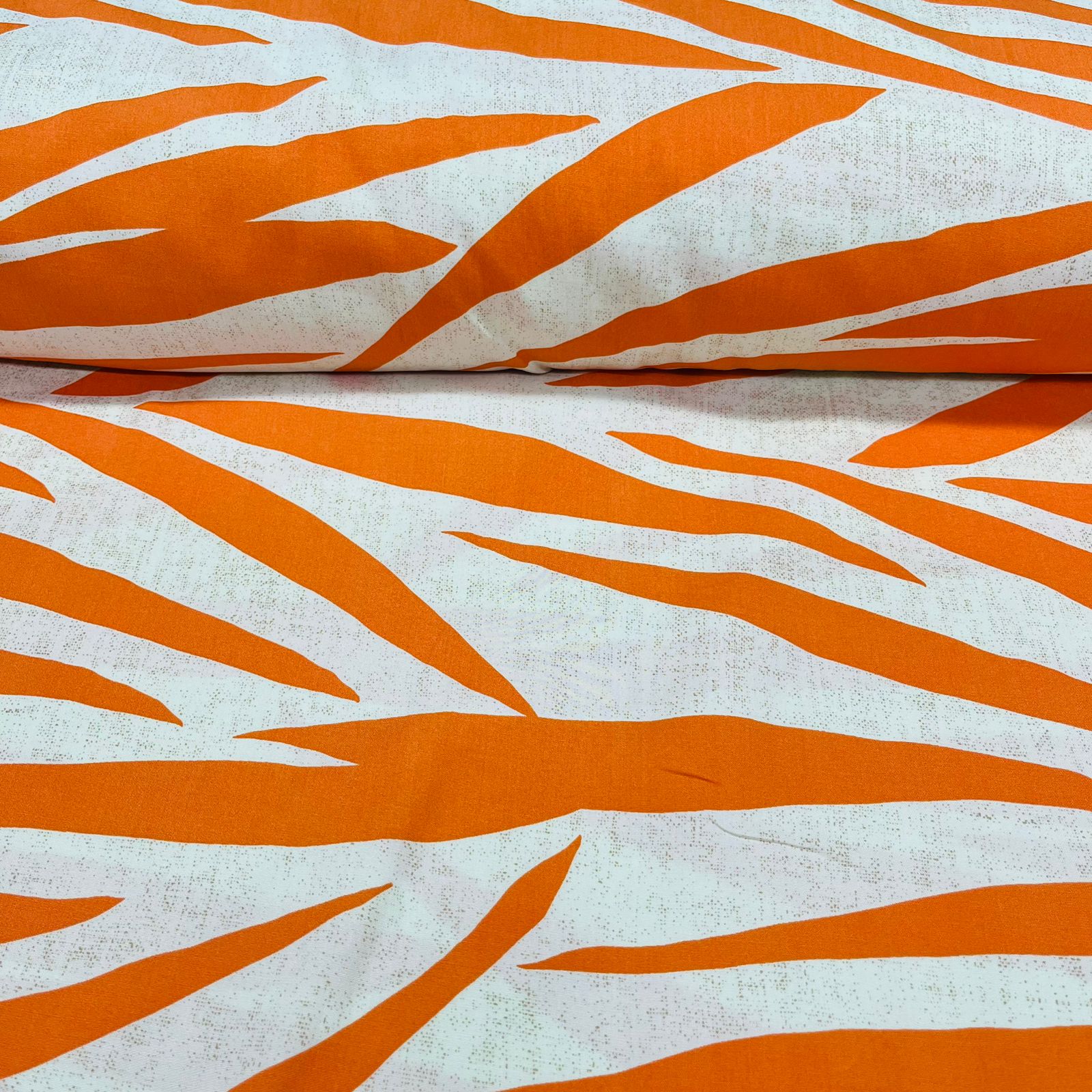 Viscose Zebrada Laranja