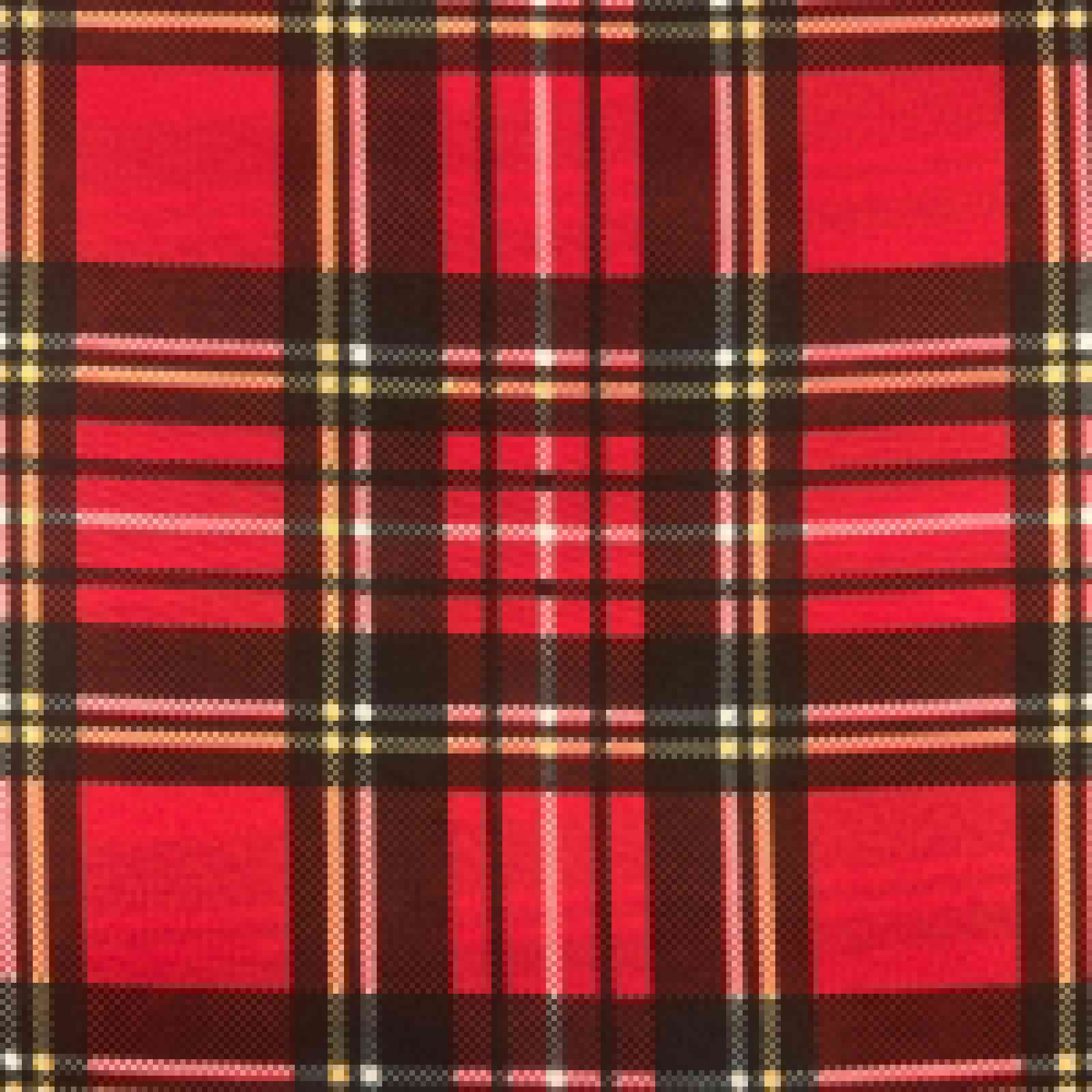 Chita Fake Xadrez Vermelho 