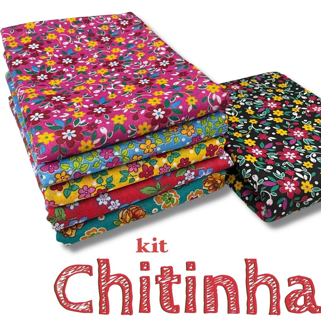 Kit Chititinha 6 Cortes de 50x70cm