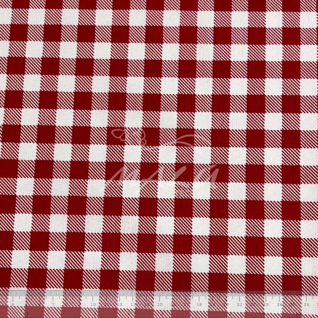 Textura de tecido xadrez vermelho e branco padrão de toalha de mesa xadrez  para plano de fundo xadrez clássico