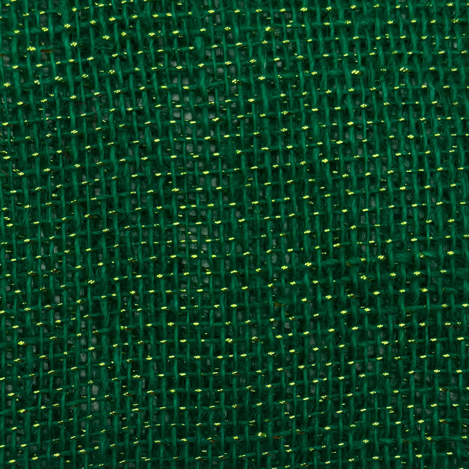 Tecido Juta Fio de Ouro Verde 1,00M