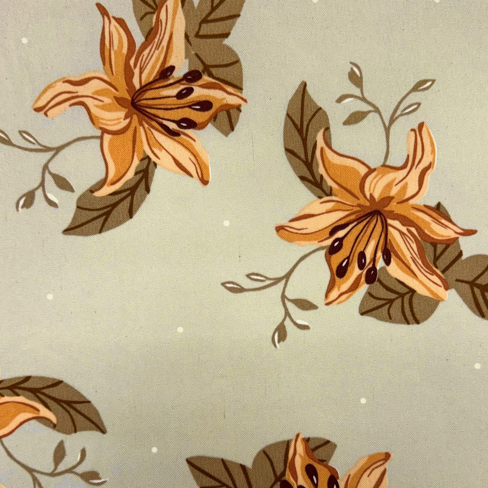 Oxford Estampado Jardim Âmbar