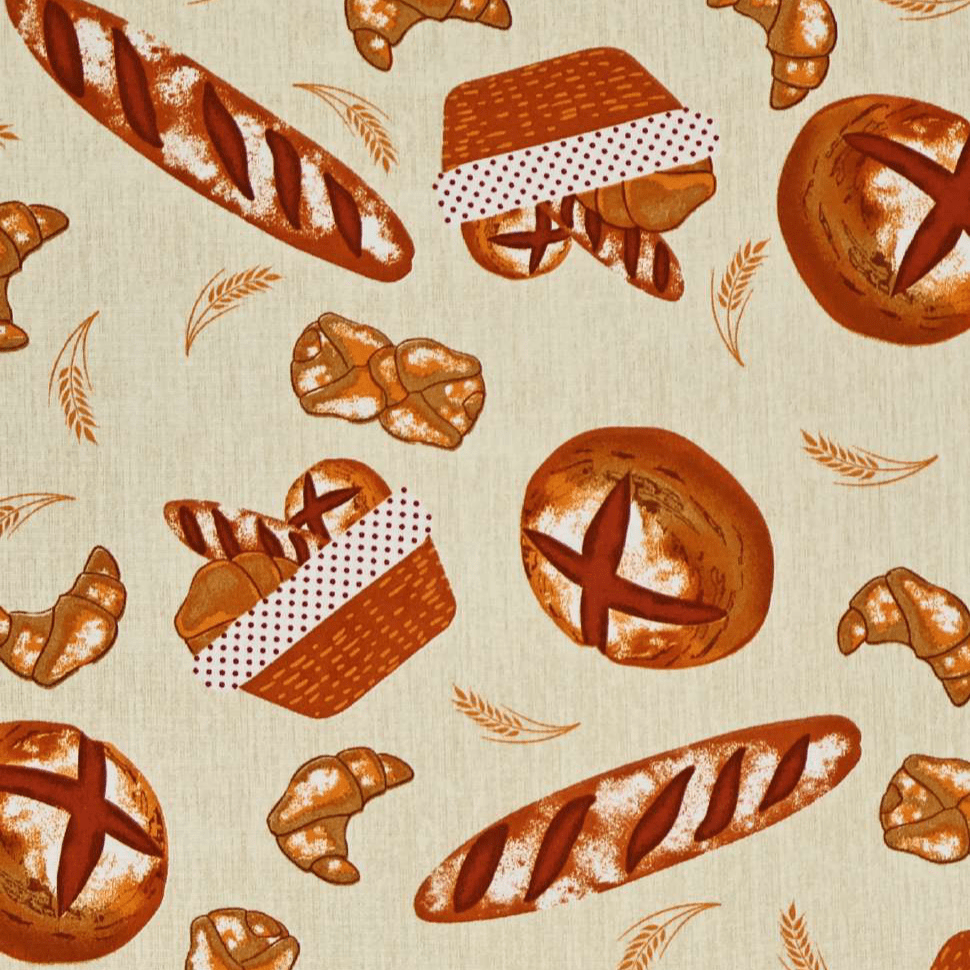 Oxford Estampado Pães