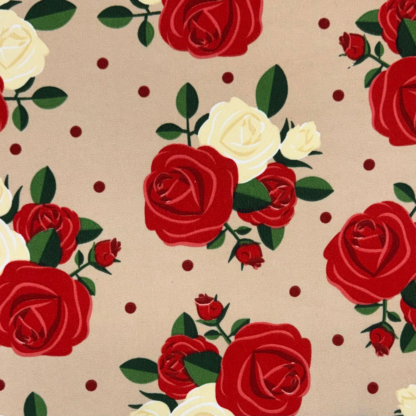 Oxford Estampado Rosas