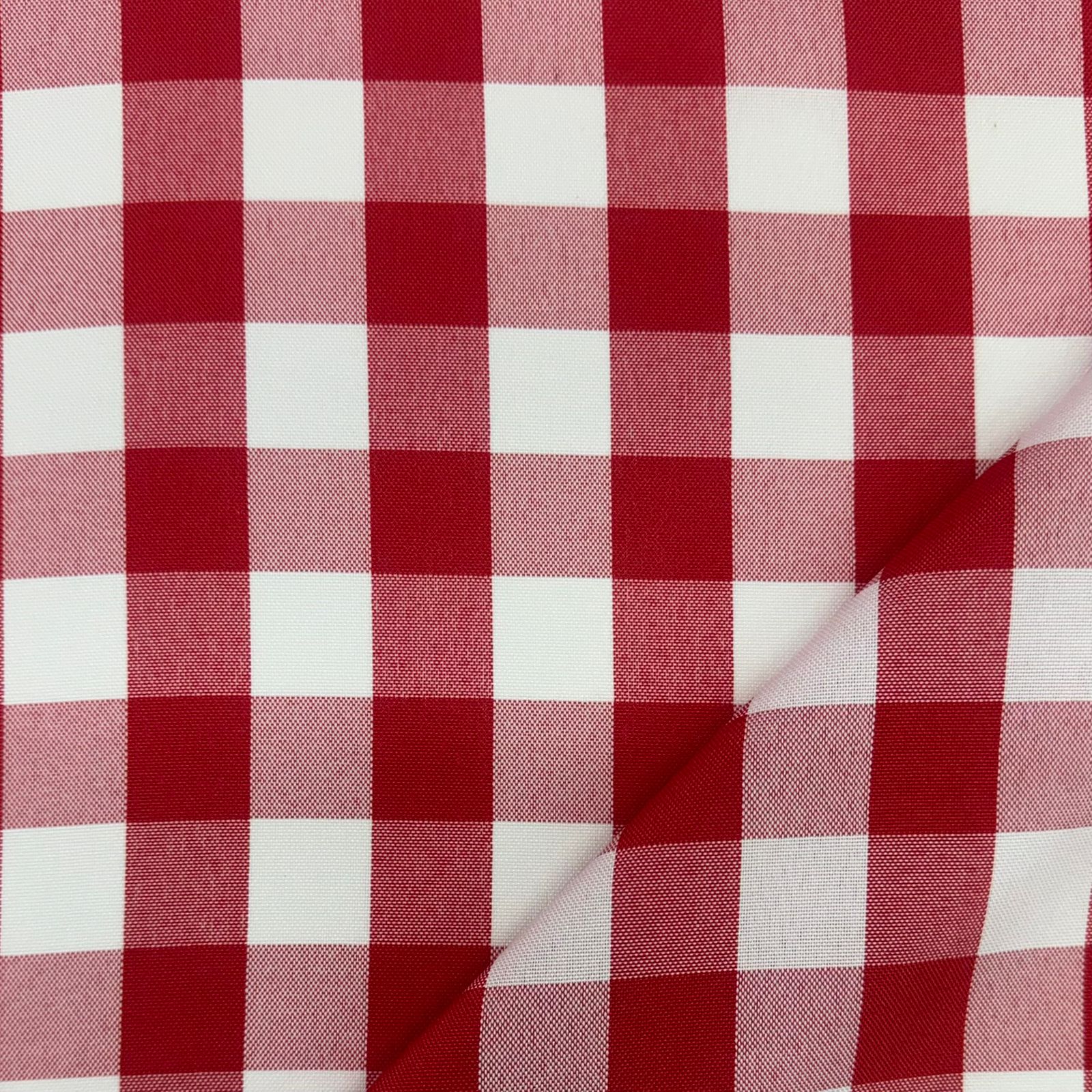 Oxford Xadrez Grande Vermelho