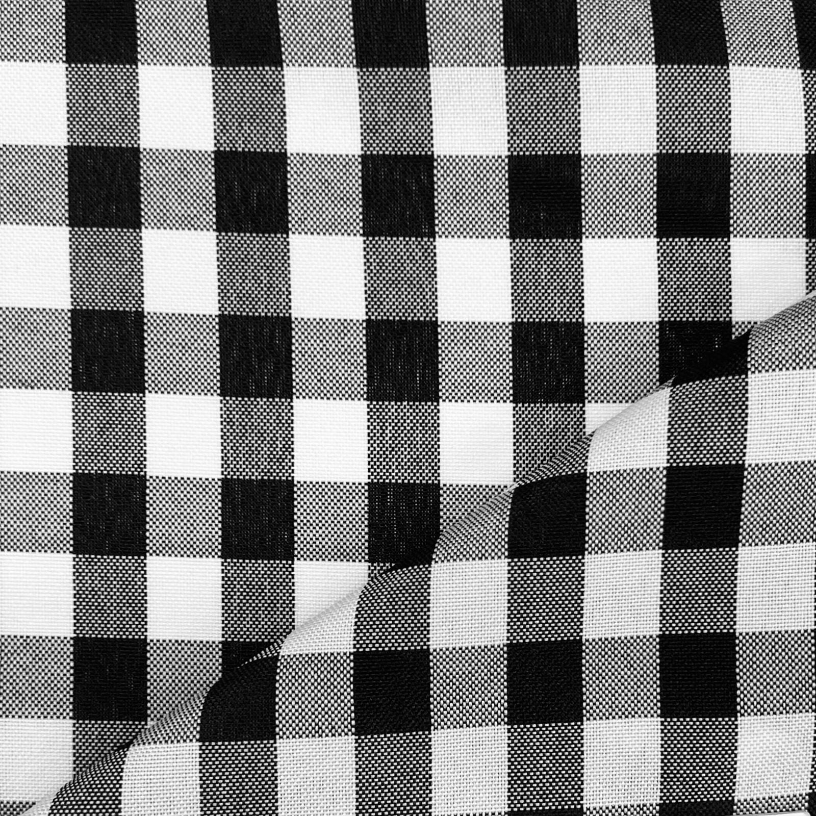 Oxford Xadrez Pequeno Preto