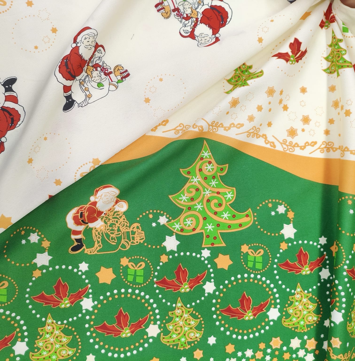 Toalha Natal Papai Noel e Presentes